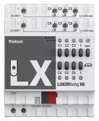 Actionneur 6c chauffage LUXORliving (4800440)
