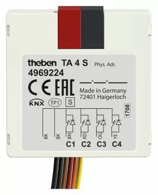 Module encastr� 4 entrees  TA 4 S KNX (4969224)
