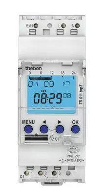 Inter horaire digital 24h 7j. 84 pas de prog.Compatible OBELISK top3 Bluetooth (6110130)
