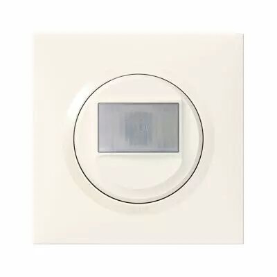 Interrupteur automatique dooxie 2 fils avec plaque carr�e blanche et griffes (095014)