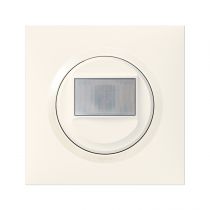 Interrupteur automatique dooxie 2 fils avec plaque carrée blanche et griffes (095014)