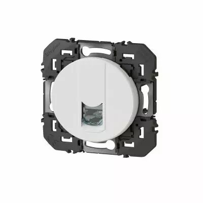 Prise RJ45 cat6 STP blind�e dooxie finition blanc - sachet (095225)