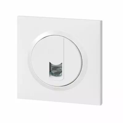 Prise RJ45 cat�gorie 5e FTP dooxie one livr� avec plaque carr�e blanche (600777)