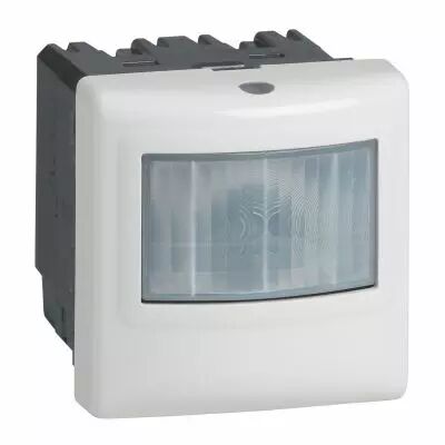 D�tecteur de mouvements toutes lampes 3 fils 2000W Mosaic 2 modules avec N - alu (079258)