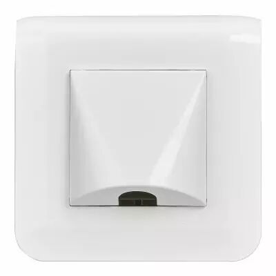 Sortie de c�ble Mosaic blanc complet avec plaque (099208)