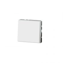 Poussoir Mosaic Easy-Led 6A 2 modules - blanc (099411)