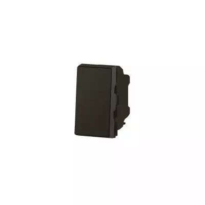 Interrupteur ou va-et-vient Mosaic Easy-Led 10A 1 module - noir mat (099440)