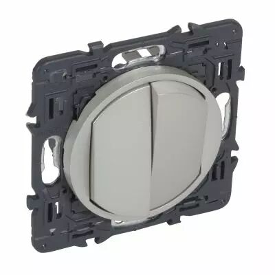 VA ET VIENT + Poussoir inverseur complet  Titane (067709)