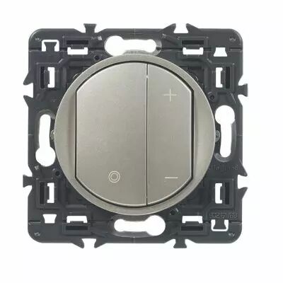 variateur toutes lampes c�liane - titane avec support (099907)