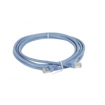 Cordon Linkeo catégorie6 FTP - PVC bleu/vert - longueur 3m (632762)