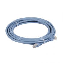 Cordon Linkeo catégorie6 FTP - PVC bleu/vert - longueur 5m (632763)