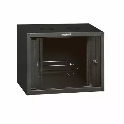 Coffret fixe 19  livr� mont� Linkeo 6U - 359x600x450mm (646200)