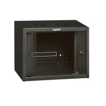 Coffret fixe 19  livré monté Linkeo 9U - 492x600x450mm (646201)