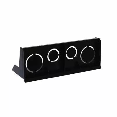 Accessoire arri�re pour fixation 4 presse-�toupes pour panneau 19pouces (032105)