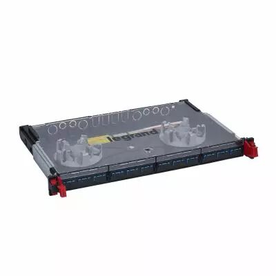 Tiroir optique modulaire coulissant 19pouces LCS� +12 connect SC duplex monomode (032106)