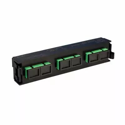 Bloc fibre optique monomode LCS� SC APC duplex pour 6 fibres (032112)