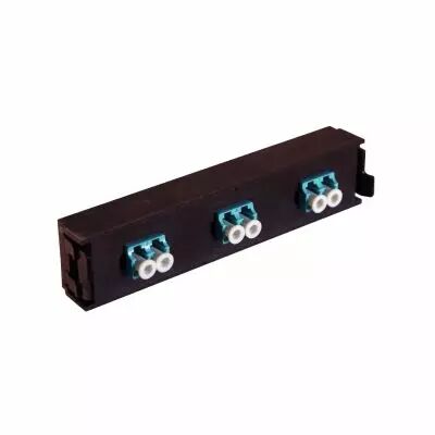 Bloc fibre optique multimodes LCS� LC duplex pour 6 fibres multimodes - aqua (032136)