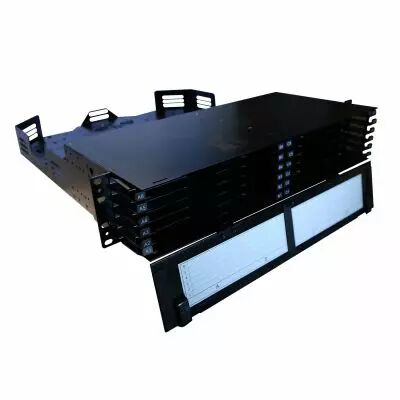 Tiroir optique modulaire LCS� -gestion cordons face avant/arri�re -2U -� �quiper (032152)