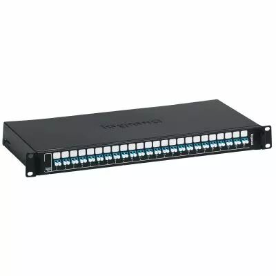 Tiroir optique coulissant 19pouces LCS� avec 24 connecteurs LC duplex monomode (032165)