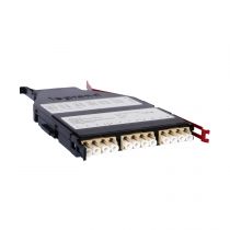 Cassette slim HD MTP pour panneau modulaire LCS³ OM3 multimodes 12 brins LC (032168)