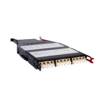 Cassette slim HD MTP pour panneau modulaire LCS³ OM4 multimodes 12 brins LC (032169)
