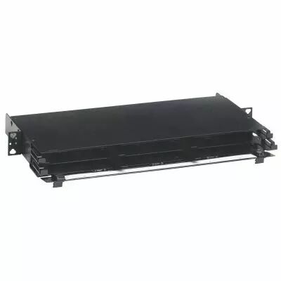 Tiroir optique 1U LCS� Tr�s Haute Densit� +gestion cordons pour cassettes 8brins (032190)