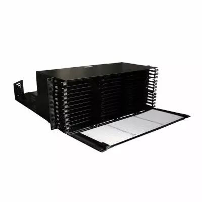 Tiroir optique 4U LCS� Tr�s Haute Densit� +gestion cordons pour cassettes 8brins (032192)