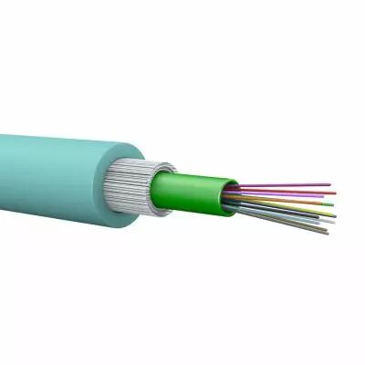C�ble optique OM4 multimodes structure libre LCS� int/ext 12 fibres long.2000m (032549)
