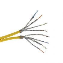Câble pour réseaux locaux LCS³ catégorie7 S/FTP 2x4 paires torsadées - 500m (032779)