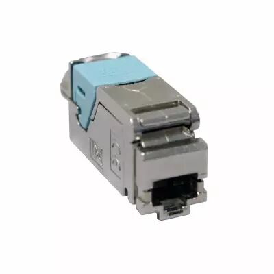 Lot de 6 connecteurs RJ45 LCS� cat�gorie8 pour panneau STP droit et en angle (033785)