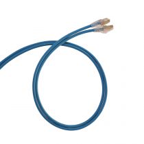 Cordon RJ45 LCS³ catégorie6 Haute Densité F/UTP blindé 100ohms - 1m - LSOH bleu (051541)