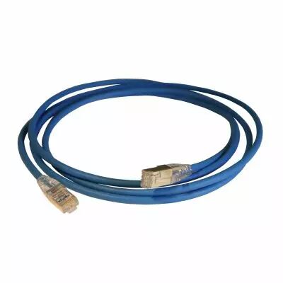 Cordon RJ45 LCS� cat�gorie6 Haute Densit� F/UTP blind� 100ohms - 2m - LSOH bleu (051542)