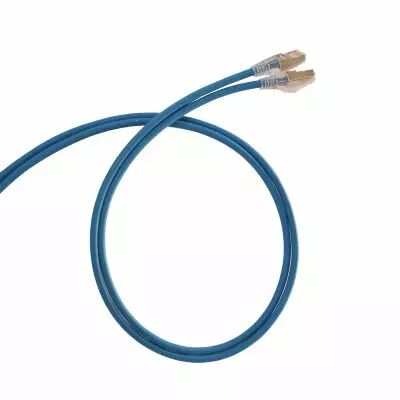 Cordon RJ45 LCS� cat�gorie6 Haute Densit� F/UTP blind� 100ohms - 3m - LSOH bleu (051543)