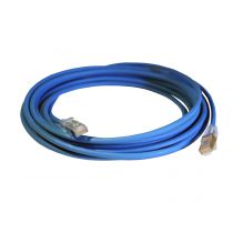 Cordon RJ45 LCS³ catégorie6 Haute Densité F/UTP blindé 100ohms - 5m - LSOH bleu (051544)