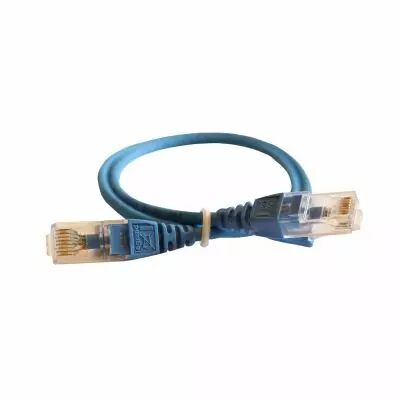 Cordon RJ45 LCS� cat�gorie6 Haute Densit� U/UTP �crant� 100ohms -0,5m -LSOH bleu (051545)