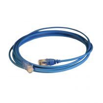 Cordon RJ45 LCS³ catégorie6 Haute Densité U/UTP écranté 100ohms - 3m - LSOH bleu (051548)