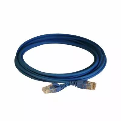 Cordon RJ45 LCS� cat�gorie6 Haute Densit� U/UTP �crant� 100ohms - 5m - LSOH bleu (051549)