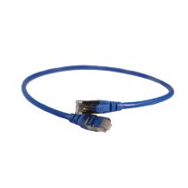 Cordon de brassage RJ45 - Cat.6 - F/UTP écranté - L. 0,5 m - PVC - LCS² (051815)