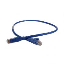 Cordon de brassage RJ45 - Cat.6 - U/UTP sans écran - L. 0,5 m - PVC - LCS² (051818)