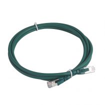 Cordon de brassage RJ45 - LSOH- cat.6A - 100 ohms - S/FTP blindé- L. 2 m -vert (051867)