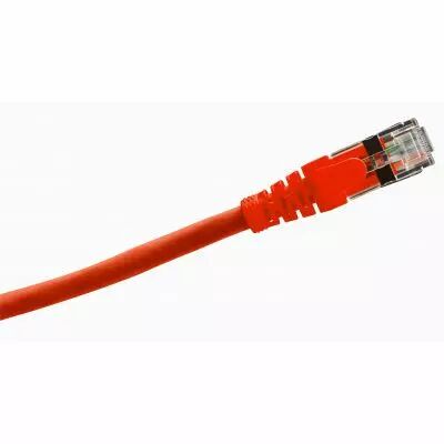 Cordon de brassage RJ45 - LSOH- cat.6A - 100 ohms - S/FTP blind�- L. 5 m -rouge (051873)