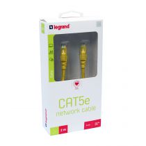 Cordon Ethernet 2M CAT. 5E U/UTP PVC (090995)