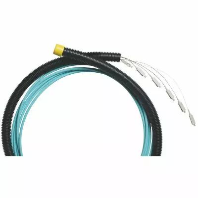 Lien pr�connectoris� fibre LCS� OM3 structure serr�e 6LC-6LC longueur 140m�tres (132054)