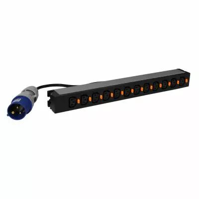 PDU 19pouces 1U LCS� - 12xC13 - cordon 3m avec fiche 2P+T 16A (646815)