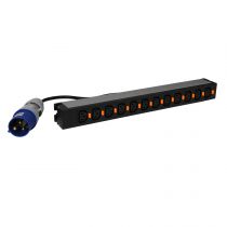 PDU 19pouces 1U LCS² - 12xC13 - cordon 3m avec fiche 2P+T 16A (646815)