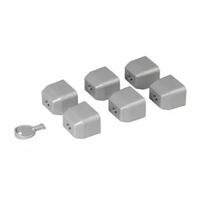 Jeu de 6 obturateurs pour prise C19 et 1 cl� pour PDU (646895)