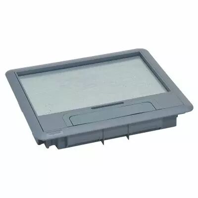 Couvercle plastique pour boite de sol version standard 12 modules ou 18 modules (088001)