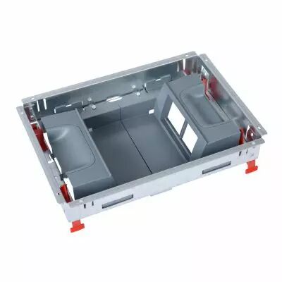 Kit support pour bo�te de sol standard pour prises verticale 2 rang�es 4 modules (088023)
