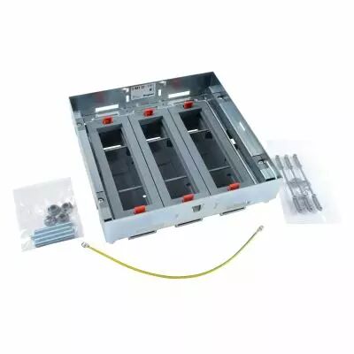 Kit support haut r�glable bo�te sol affleurante prises horiz 3 paniers de 8 mod (088122)