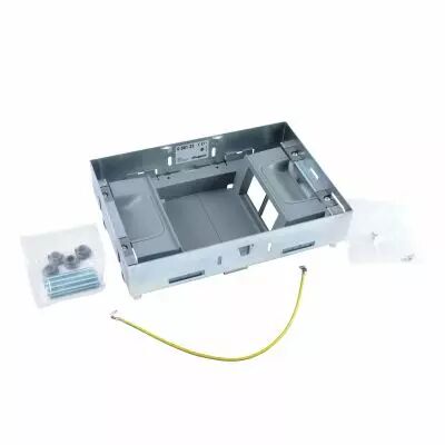 Kit support pour bo�te de sol affleurante prises verticale 2 rang�es 4 modules (088123)